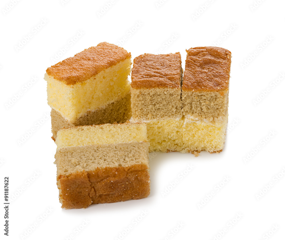 sponge cake with cream and jam sponge cake with cream and jam