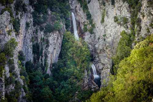 Waterfalls in Canyon