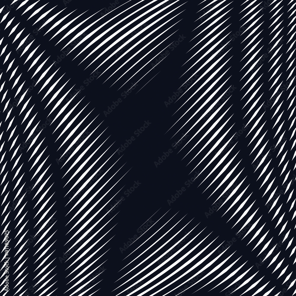 Obraz premium Abstract lined background, optical illusion style. Chaotic lines