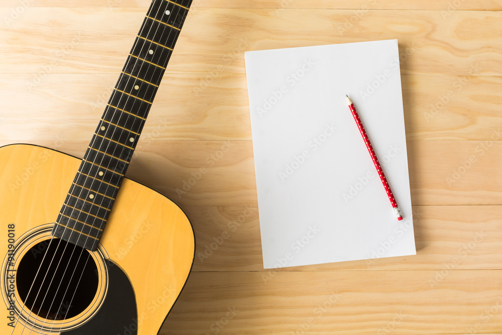 Fototapeta premium Acoustic guitar