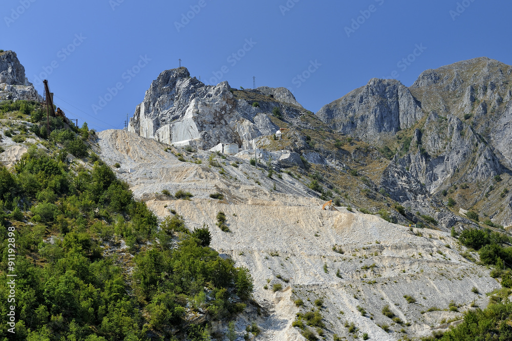 Toscana Massa Carrara marmo