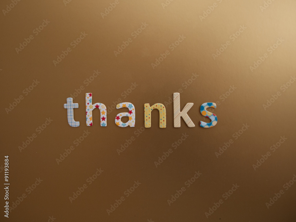 thanks Stock Photo | Adobe Stock