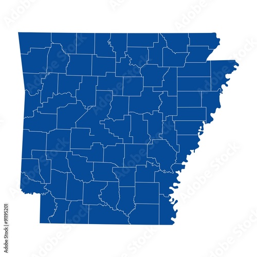 Map of Arkansas