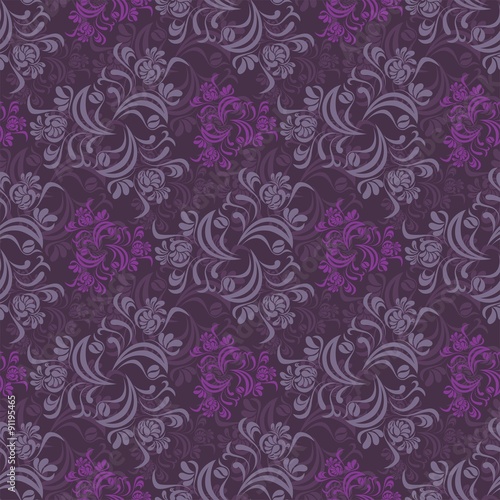 Purple Garden Pattern