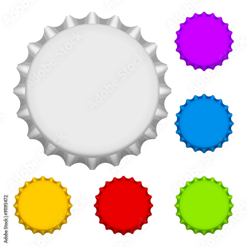 Bottle cap set