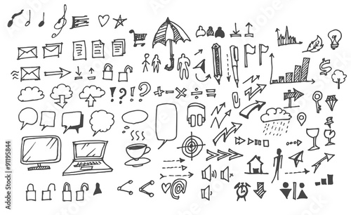 Business doodles