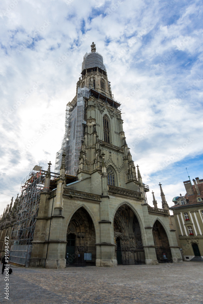 The Bern Minster is a Swiss Reformed cathedral, in Bern.