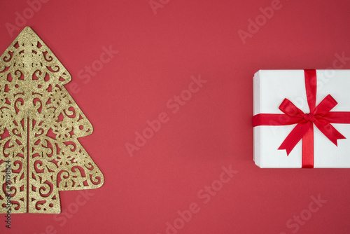 Gift box for Christmas day sale and shopping boxing day