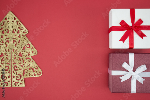 Gift box for Christmas day sale and shopping boxing day