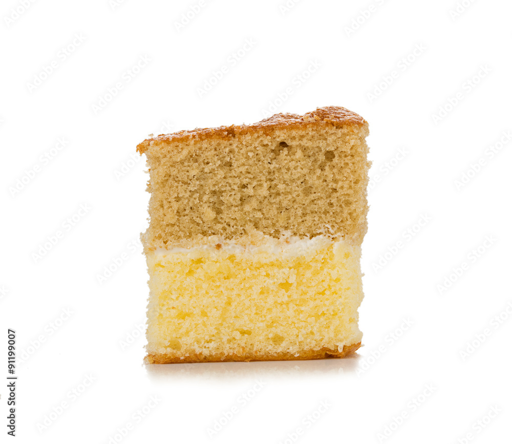 sponge cake with cream and jam sponge cake with cream and jam