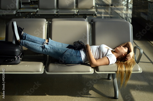 Delayed plane 