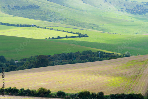 Views across the South Downs