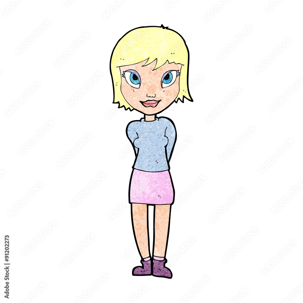 cartoon pretty girl cartoon pretty girl