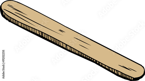 Isolated Tongue Depressor