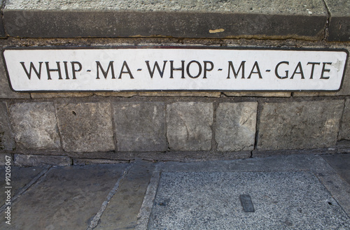 Whip-Ma-Whop-Ma-Gate in York, England.