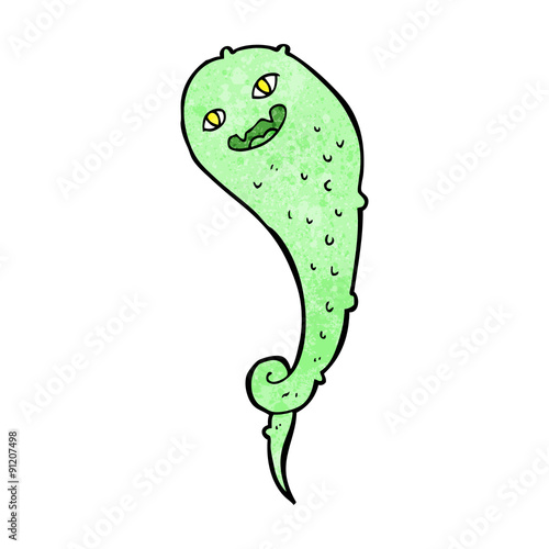 cartoon spooky ghost