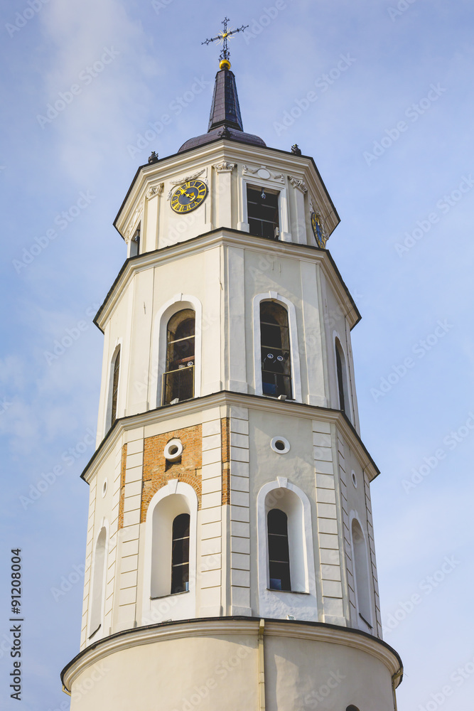 The Cathedral of Vilnius is the main Roman Catholic Cathedral of