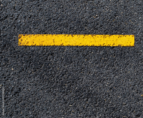 Wallpaper Mural grungy, dirty view of asphalt with distinct red stripe Torontodigital.ca