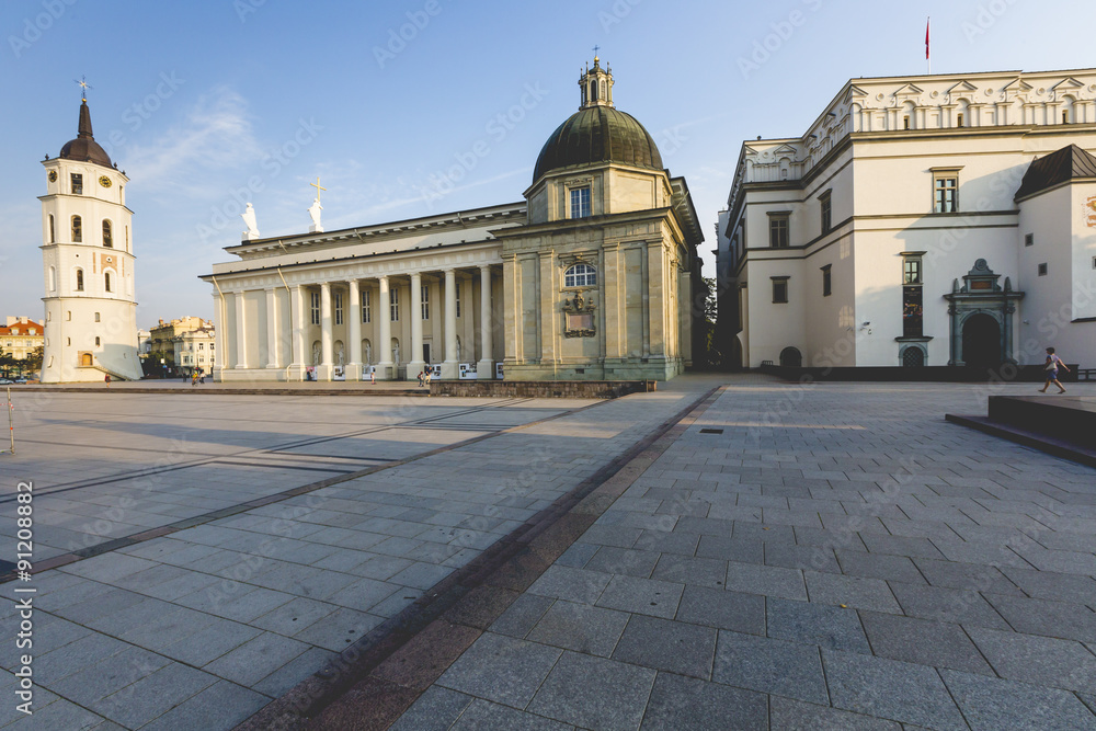 The Cathedral of Vilnius is the main Roman Catholic Cathedral of