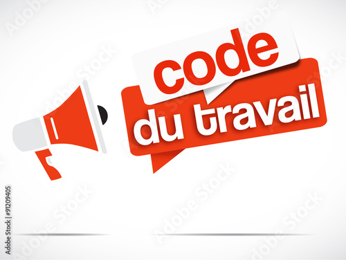 mégaphone : code du travail