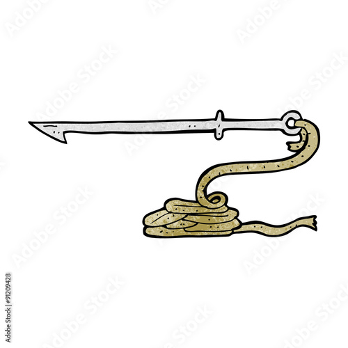cartoon harpoon