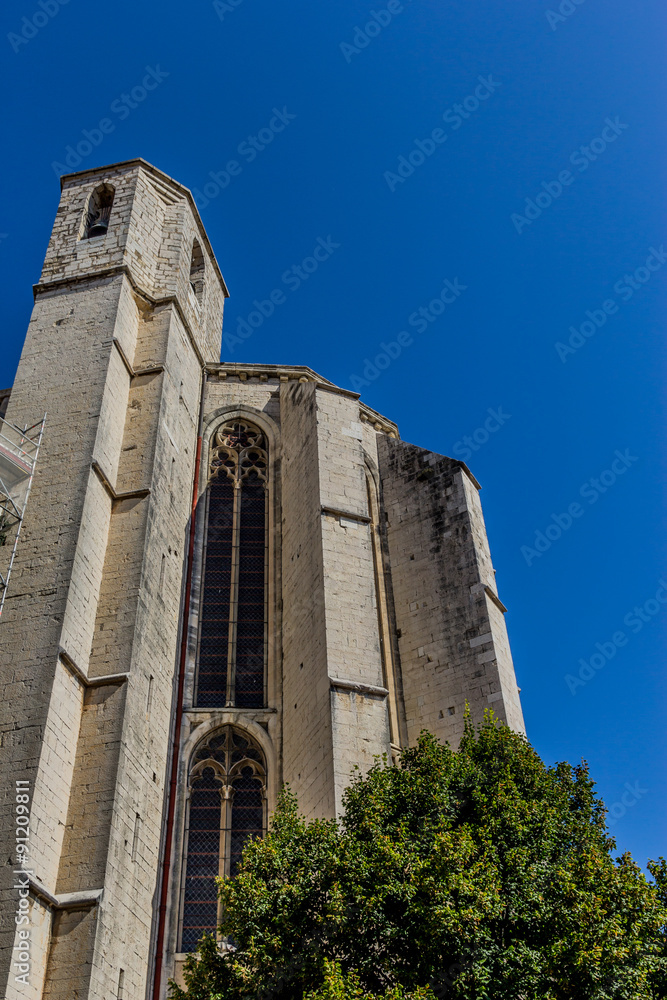 Obraz premium Basilique Sainte-Marie-Madeleine à Saint-Maximin-la-Sainte-Beaume