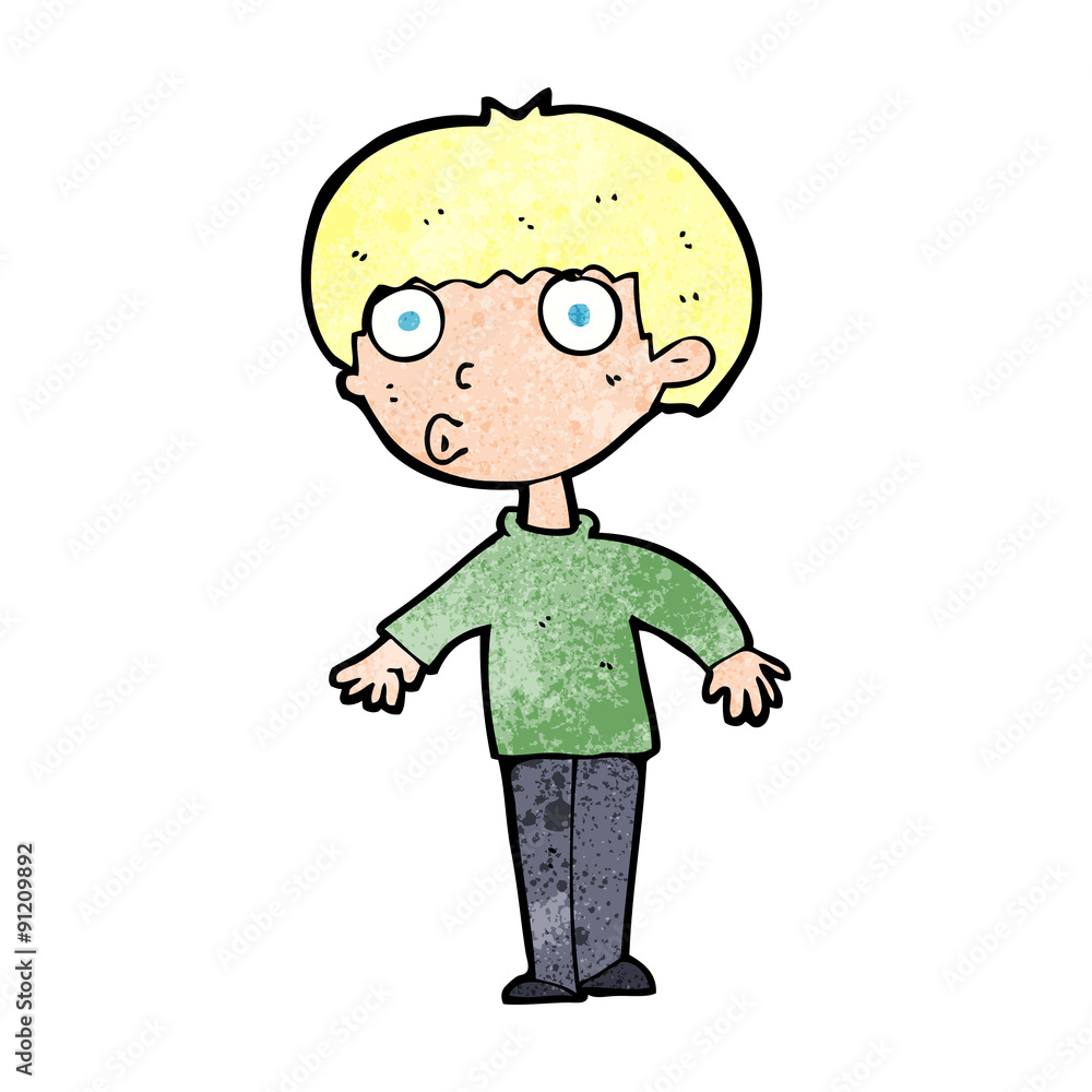 cartoon surprised boy cartoon surprised boy