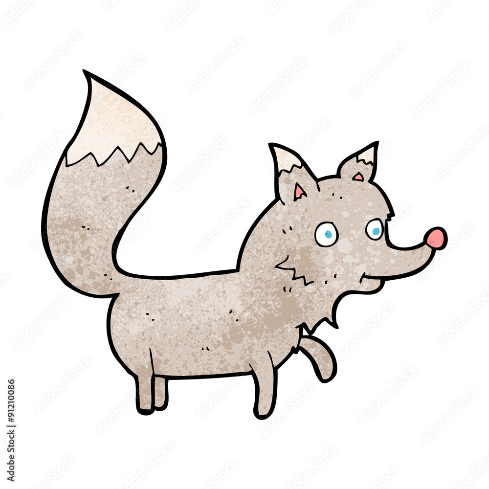 cartoon wolf cub cartoon wolf cub
