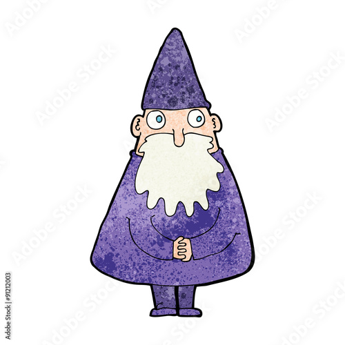 cartoon wizard