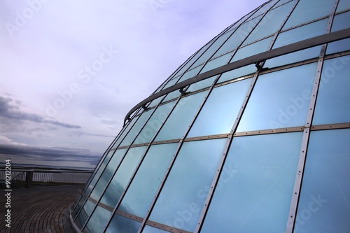 Island, Reykjavik, Perlan, Warmwasserspeicher photo