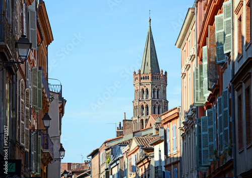 Toulouse, Altstadt mit Basilika Saint-Sernin © Waldteufel
