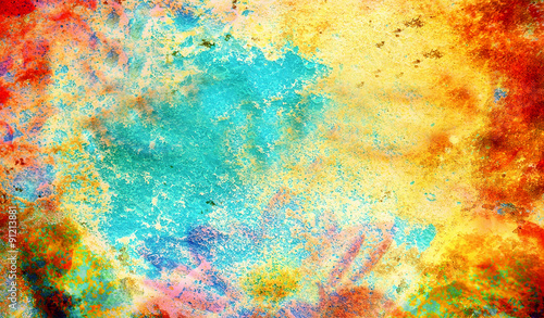 abstract color Backgrounds, painting collage with spots