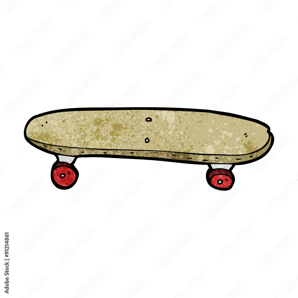cartoon skateboard cartoon skateboard