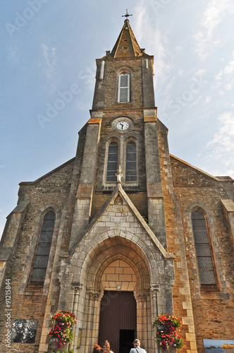 La chiesa di Penestin - Bretagna, Francia