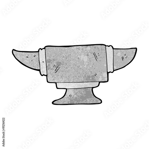 cartoon blacksmith anvil