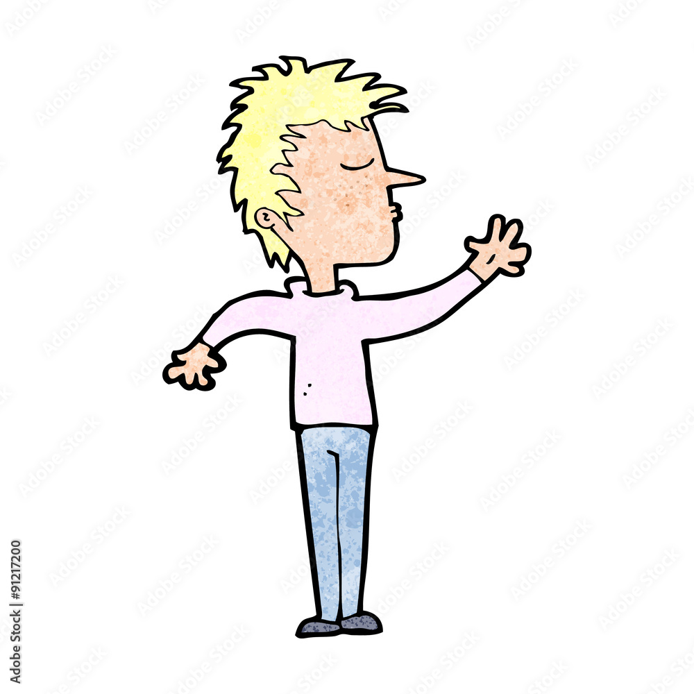 cartoon dismissive man cartoon dismissive man