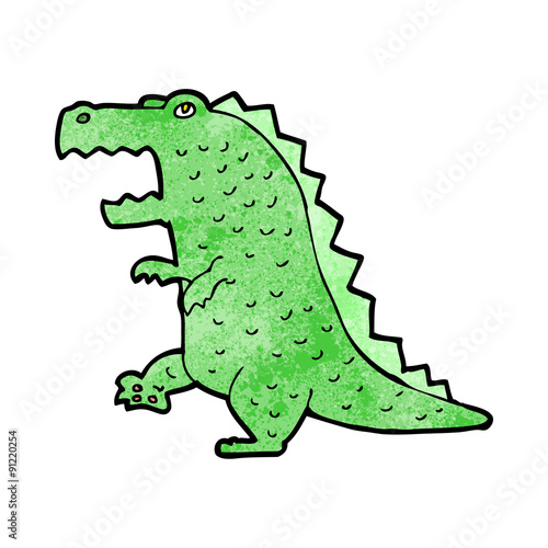 cartoon dinosaur © lineartestpilot