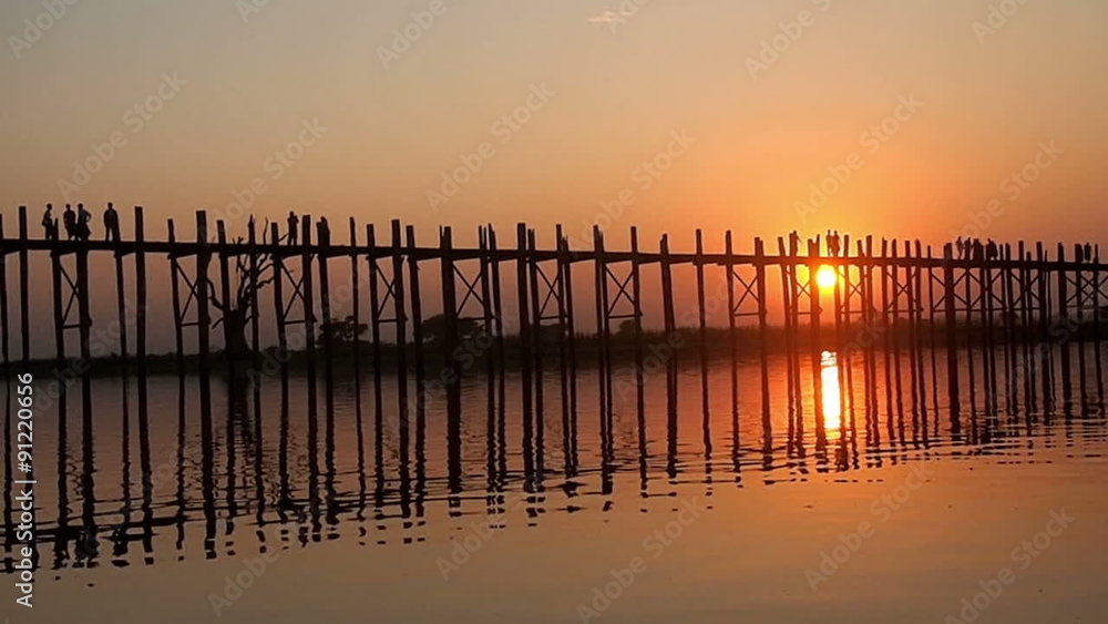 U Bein Bridge, Mandalay, Myanmar
U Bein Bridge, Mandalay, Myanmar