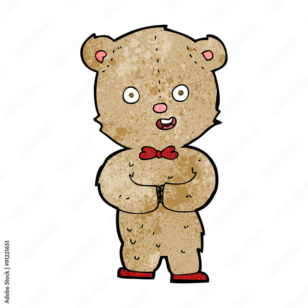 cartoon teddy bear