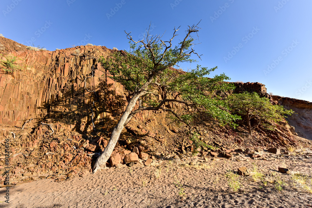 Organ Pipes - Twyfelfontein, Damaraland, Namibia