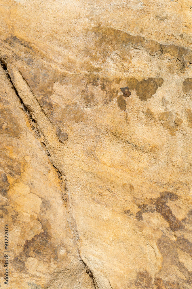 Fototapeta premium Detailed textured background of sandstone.