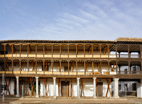 Main Square of Tembleque, Toledo, Castilla-La Mancha, Spain photo