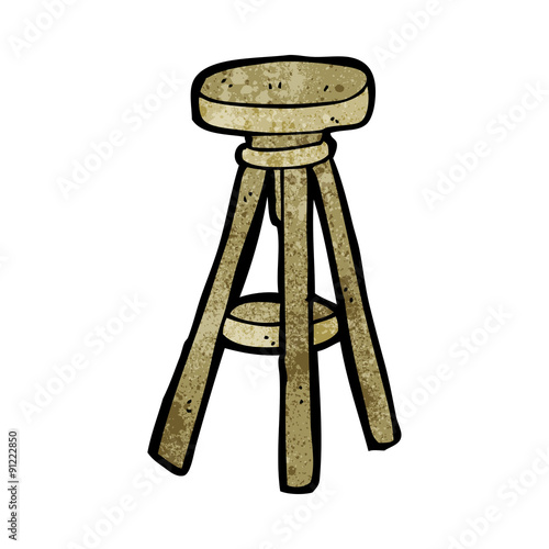 cartoon stool
