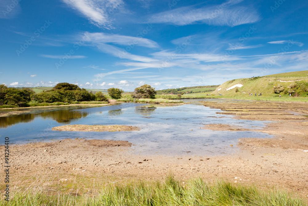 Seven Sisters National Park, Cuckmere river and country walks, East Sussex
