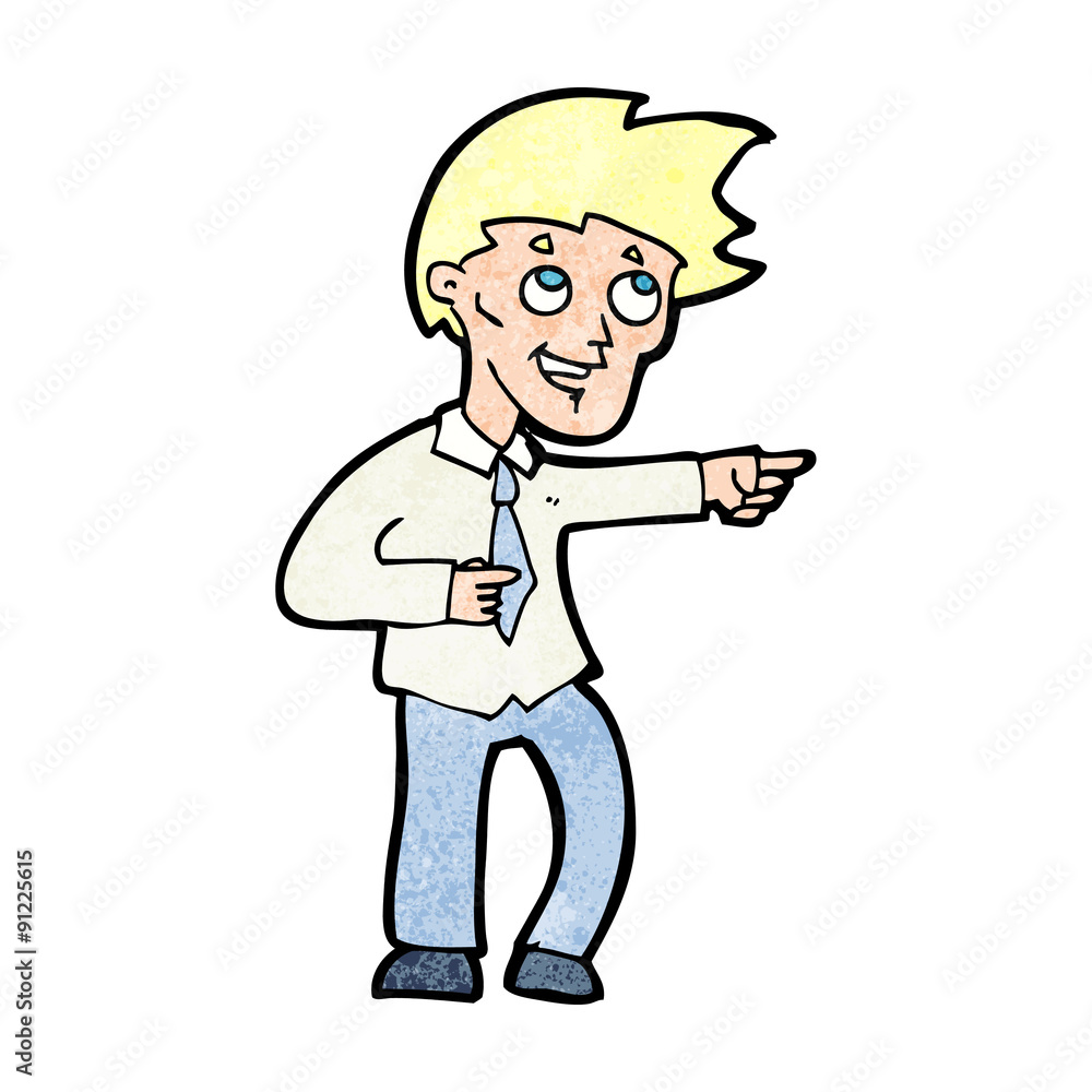 cartoon funny office man pointing cartoon funny office man pointing