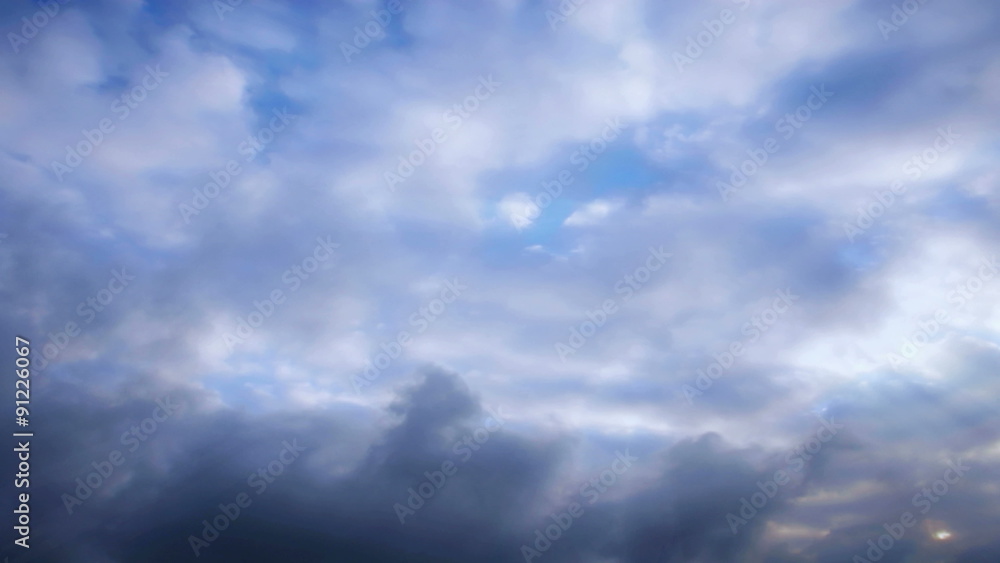Cloud FX0308: Dense white clouds roil across a blue sky (Loop). Cloud FX0308: Dense white clouds roil across a blue sky (Loop).