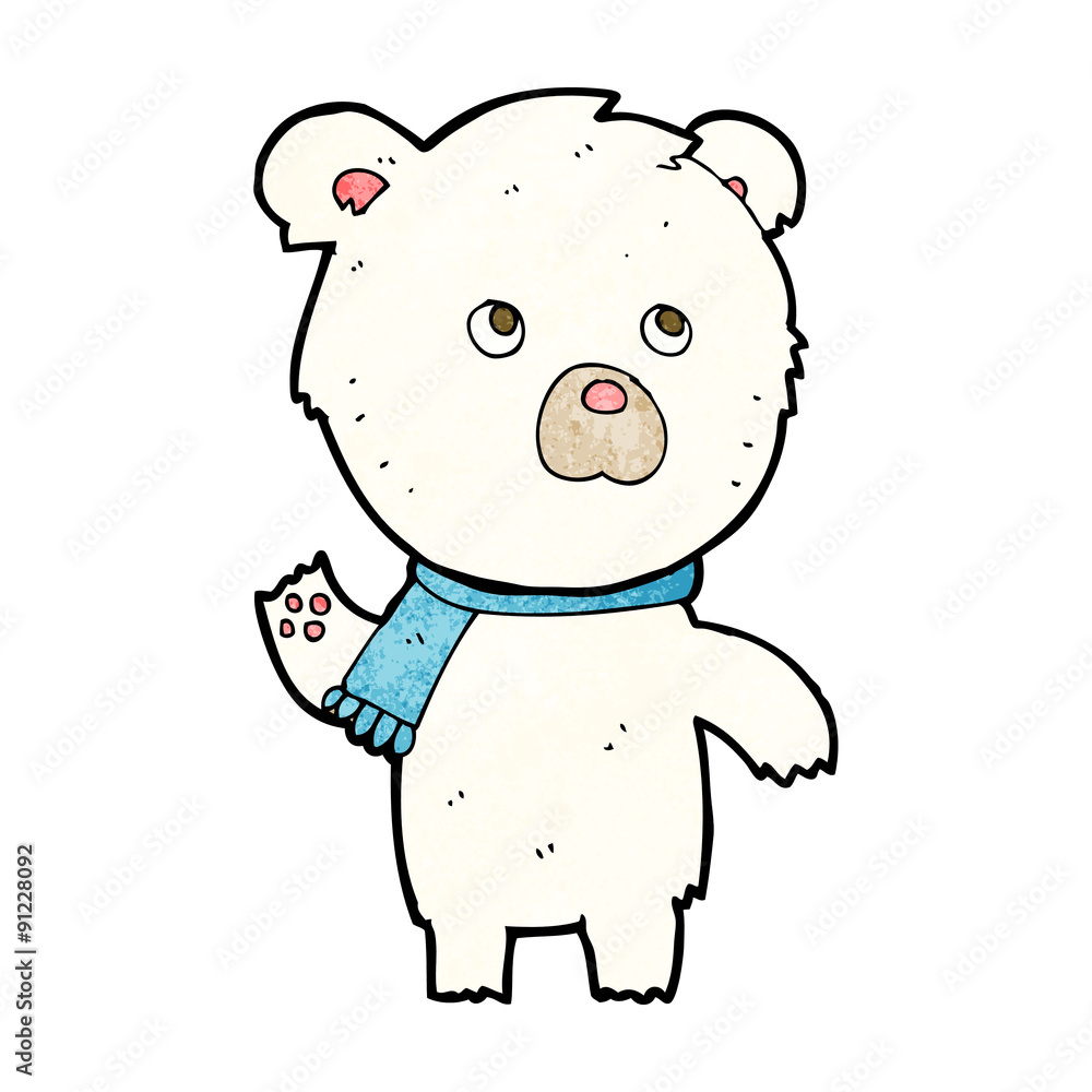 cartoon cute polar bear cartoon cute polar bear
