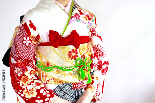 着物姿の女性