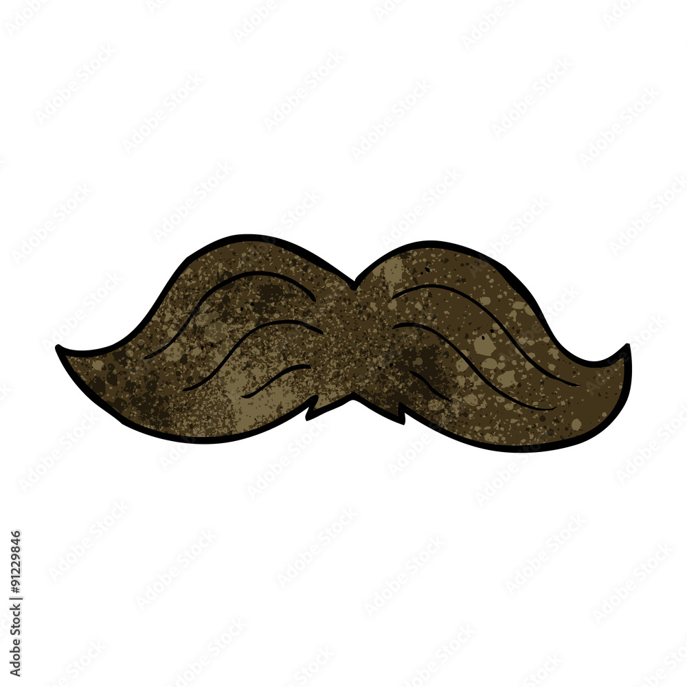 cartoon mustache cartoon mustache