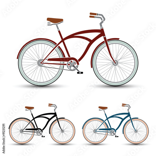 Bicycles vector